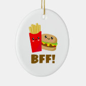 Beste vrienden Forever Keramisch Ornament (Rechts)