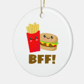 Beste vrienden Forever Keramisch Ornament (Links)