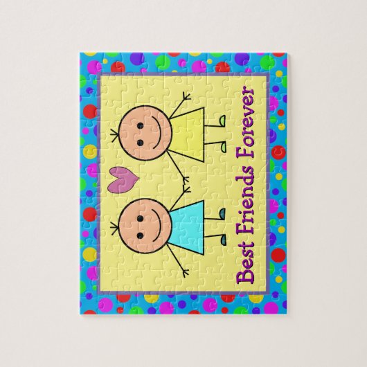 Beste vrienden Forever Legpuzzel (Verticaal)