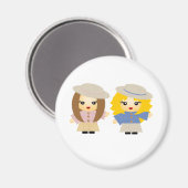 Beste vrienden Forever Magneet (Voorkant / Achterkant)