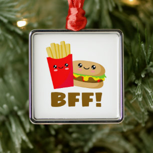 Beste vrienden Forever Metalen Ornament