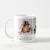 Beste vrienden Forever | Moderne BFF-foto minimaal Koffiemok (Links)
