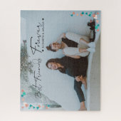 Beste vrienden Forever | Moderne minimale BFF-foto Legpuzzel (Verticaal)