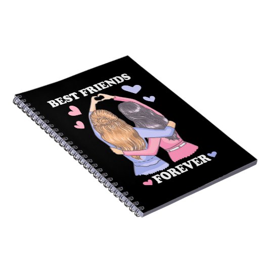 Beste vrienden Forever Notitieboek (Rechterzijde)