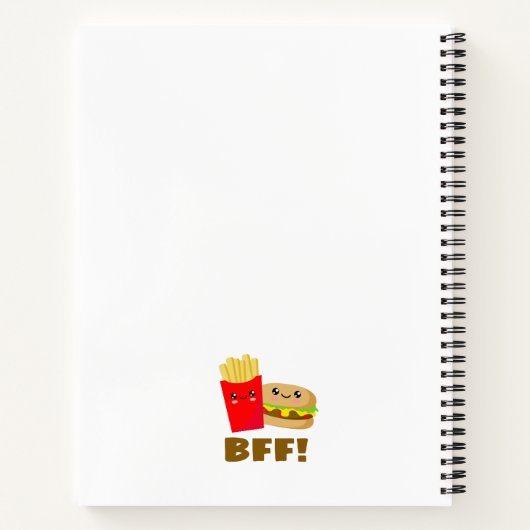 Beste vrienden Forever Notitieboek (Achterkant)