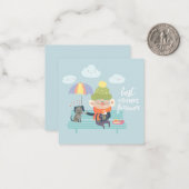 Beste vrienden Forever Notitiekaartje (Voorkant / Achterkant in situ)