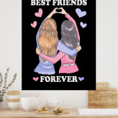 Beste vrienden Forever Poster (Keuken)