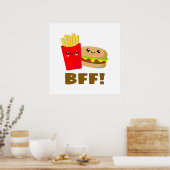 Beste vrienden Forever Poster (Keuken)