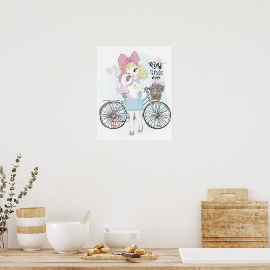 Beste vrienden Forever Poster (Keuken)