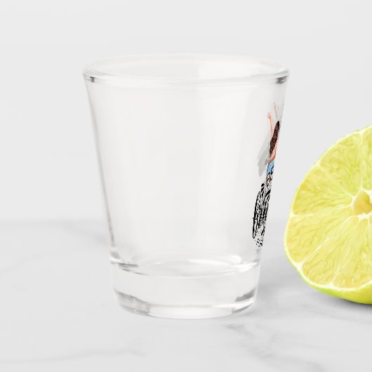 Beste vrienden Forever Shot Glas (Links)