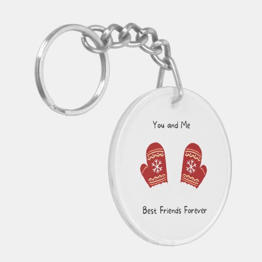 Beste vrienden Forever Sleutelhanger (Voorkant Links)