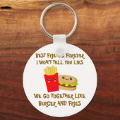 Beste vrienden Forever Sleutelhanger (Voorkant)