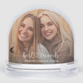 Beste vrienden Forever Sneeuwbol (Achterkant)