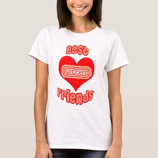 Beste vrienden Forever T-shirt (Voorkant)