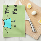 Beste vrienden Forever Theedoek (Quarter Fold)