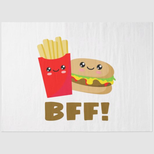 Beste vrienden Forever Tissuepapier (Voorkant)