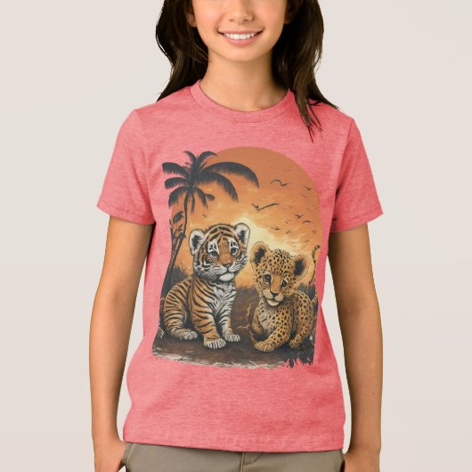 Beste vrienden Forever Tri-Blend Shirt (Voorkant)