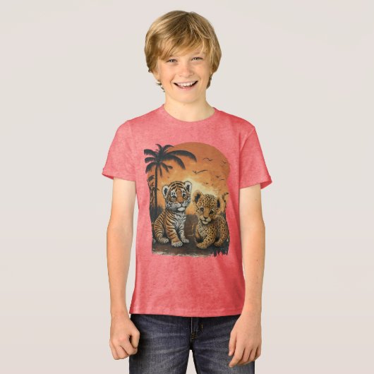 Beste vrienden Forever Tri-Blend Shirt (Voorkant volledig)