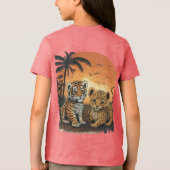 Beste vrienden Forever Tri-Blend Shirt (Achterkant)