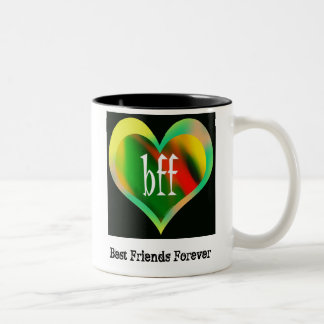 Beste vrienden Forever Tweekleurige Koffiemok