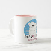 Beste vrienden Forever Tweekleurige Koffiemok (Voorkant links)