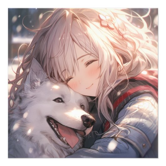 Beste vrienden foto afdruk (Voorkant)