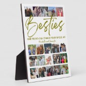 Beste vrienden | Fotocollage Besties Fotoplaat (Zijkant)