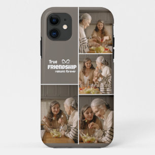 Beste Vrienden Fotocollage iPhone Case