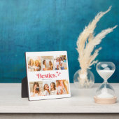 Beste vrienden Fotocollage met namen Fotoplaat (Insitu)