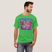 Beste vrienden Funky Design T-shirt (Voorkant volledig)