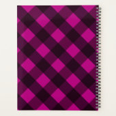 Beste vrienden Gepersonaliseerd Roze Geplakt Foto  Planner (Achterkant)