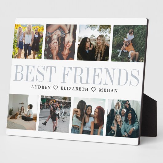 Beste Vrienden Gift Soul Sisters Fotocollage Fotoplaat (Zijkant)