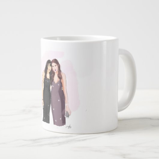 Beste vrienden grote koffiekop (Voorkant rechts)