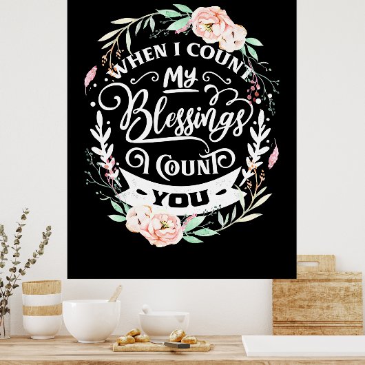 Beste vrienden, ik tel je poster (Keuken)