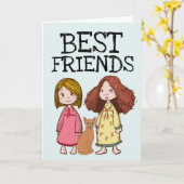 BESTE VRIENDEN IN EEN WERELD DIE KAART HEEFT GEMAA (Gele Bloem)