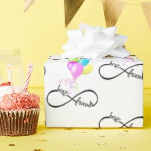 Beste vrienden Infinity Design Cadeaupapier
