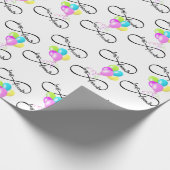 Beste vrienden Infinity Design Cadeaupapier (Hoek)