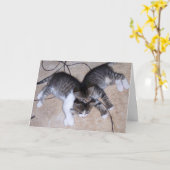 Beste vrienden kaart (Gele Bloem)