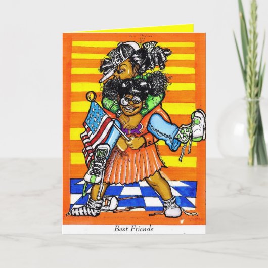 Beste Vrienden Kaart (Voorkant)