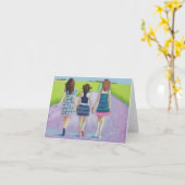 Beste Vrienden Kaart (Gele Bloem)