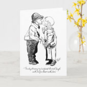 Beste Vrienden Kaart (Gele Bloem)