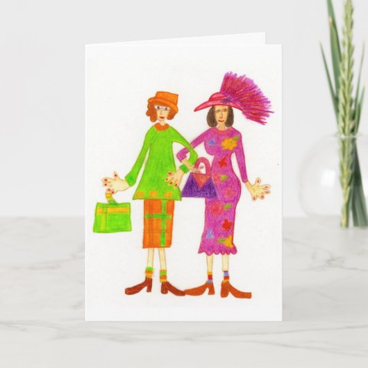 Beste vrienden kaart (Voorkant)