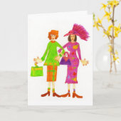 Beste vrienden kaart (Gele Bloem)