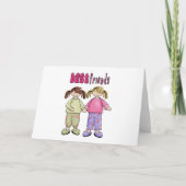 Beste vrienden kaart (Voorkant)