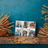 Beste vrienden kalligrafie | Aangepaste Meerdere f Fotoplaat (Zijkant)