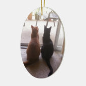 Beste vrienden keramisch ornament (Links)