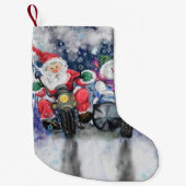 Beste Vrienden Kerstkous Vrolijk Kerstfeest Kleine Kerstsok (Voorkant)