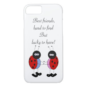 Beste vrienden, kleine ladybugs Case-Mate iPhone case