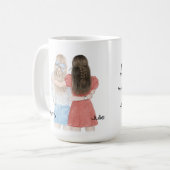 Beste vrienden koffiemok (Voorkant links)