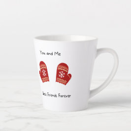 Beste vrienden latte mok